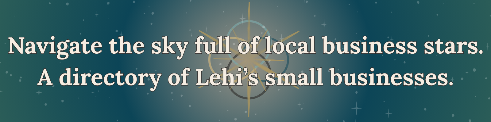 Every business star in Lehi — browse by industry and click any business to see their constellation and connect with them directly.